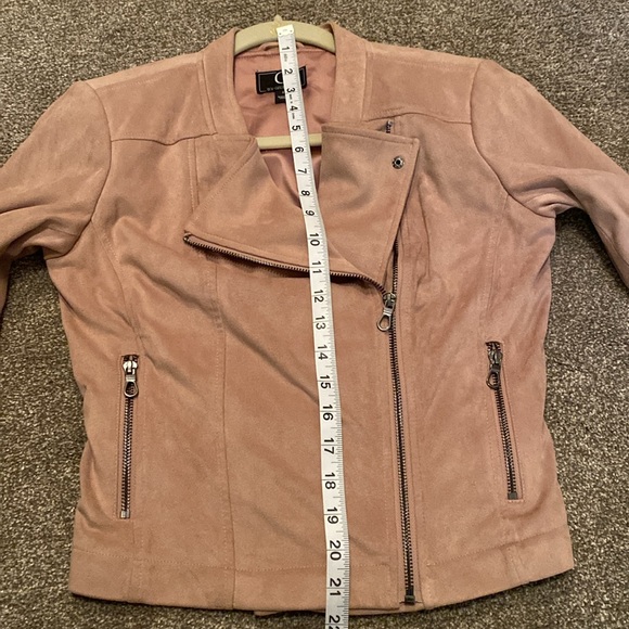 G by Giuliano Faux Suede Moto Jacket - Picture 6 of 6